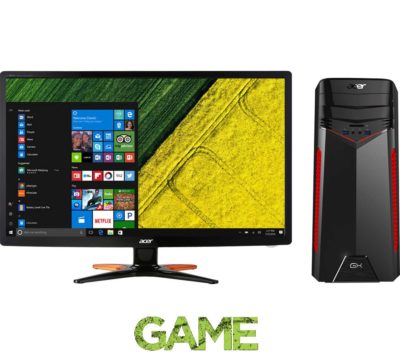 ACER Predator GX-781 Gaming PC & Full HD 24  3D LED Monitor Bundle